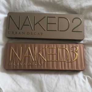 Urban Decay Naked 2&3 Eyehshadow Palettes